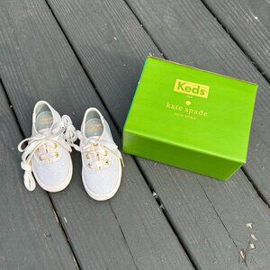 Keds Kate Spade Champion Cream Glitter